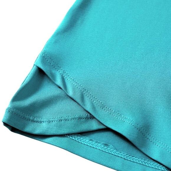 NWT ~ WILLIT Blue Quick Dry UPF 50 Sun Protection Activewear Top ~ Women's SMALL - Picture 6 of 11